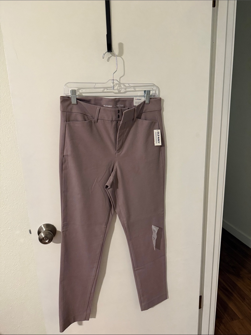 Old Navy Mauve Stretch Ankle Pants
